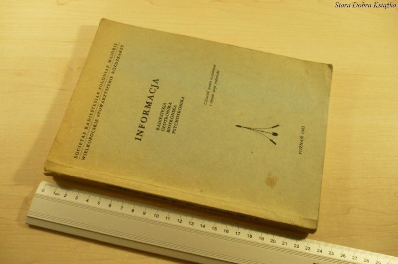 INFORMACJA. ZESZYT 3 RADIESTEZJA GEOTRONIKA 1981