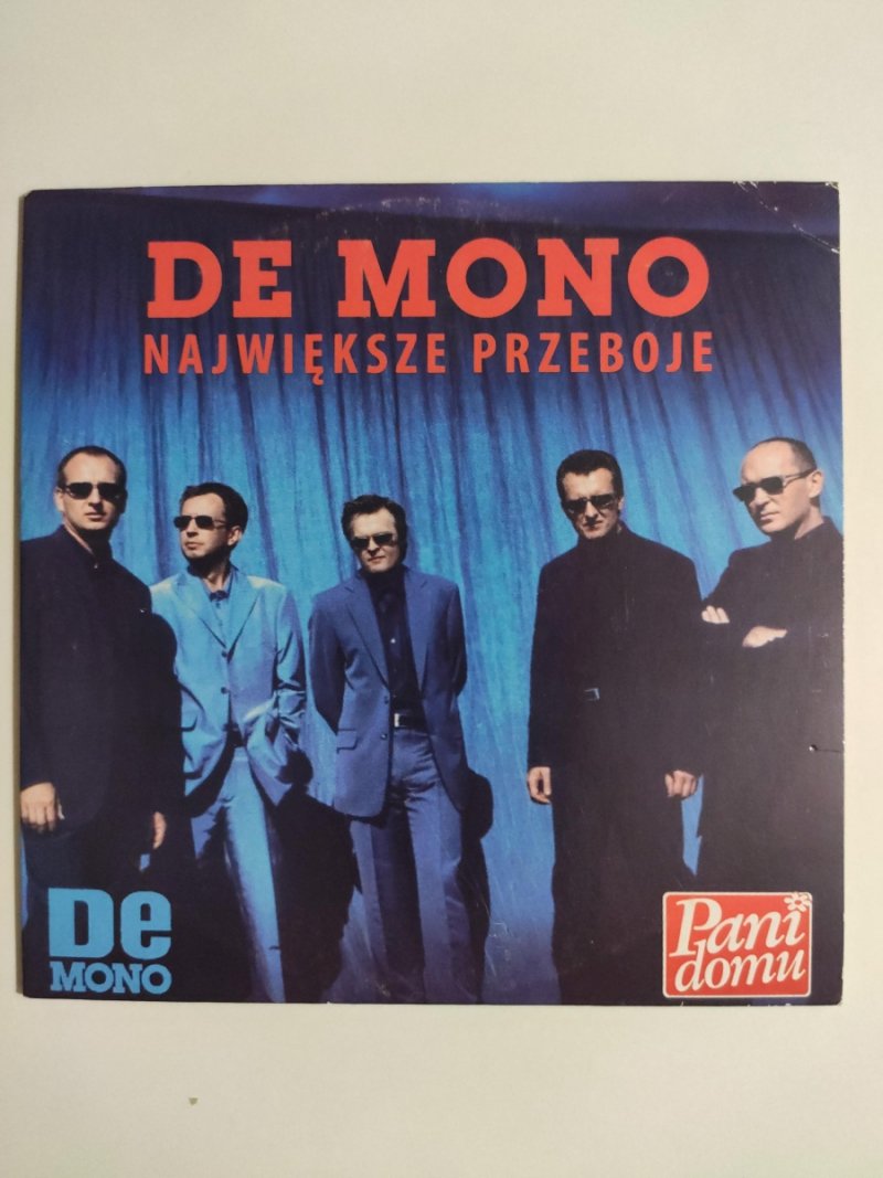 CD. DE MONO. NAJWIĘKSZE PRZEBOJE
