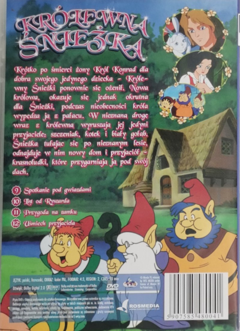 DVD. KRÓLEWNA ŚNIEŻKA