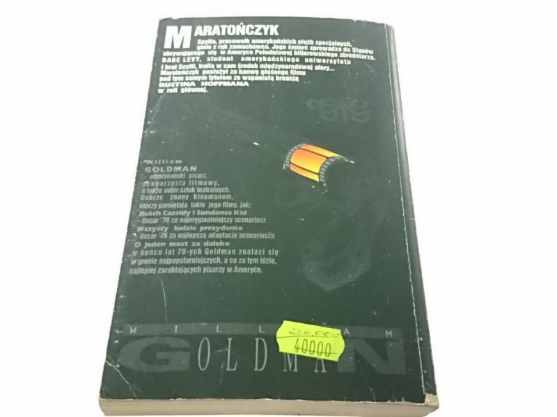 MARATOŃCZYK - William Goldman 1992