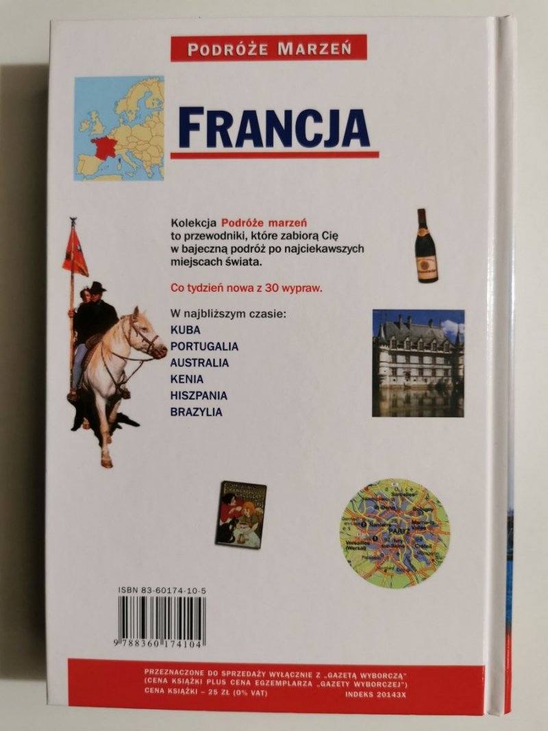 PODRÓŻE MARZEŃ TOM 11 FRANCJA 