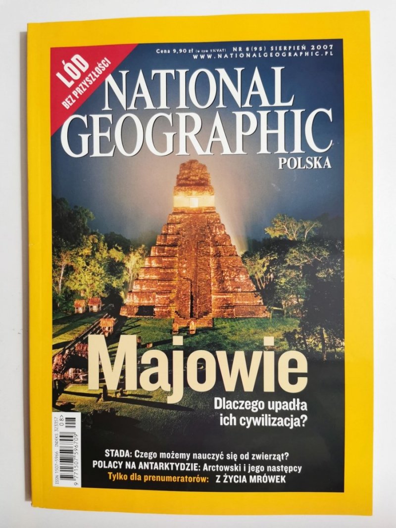 NATIONAL GEOGRAPHIC POLSKA NR 8 (95) SIERPIEŃ 2007