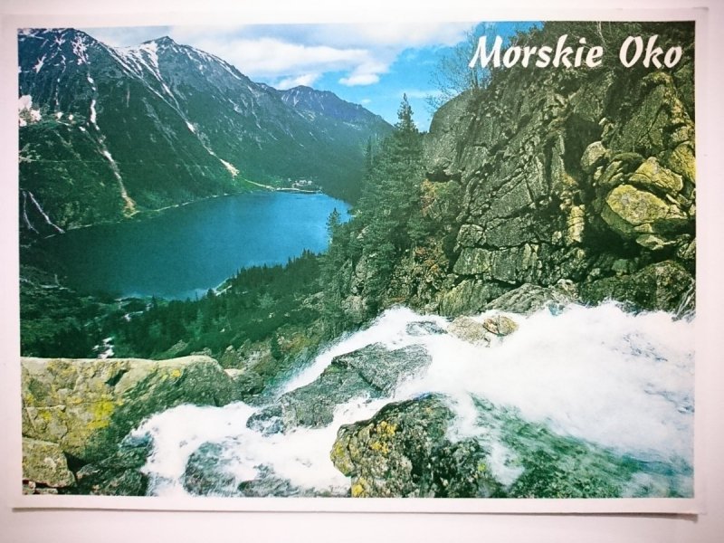CZARNY POTOK W GŁĘBI MORSKIE OKO FOT. M. GĄSIENICA