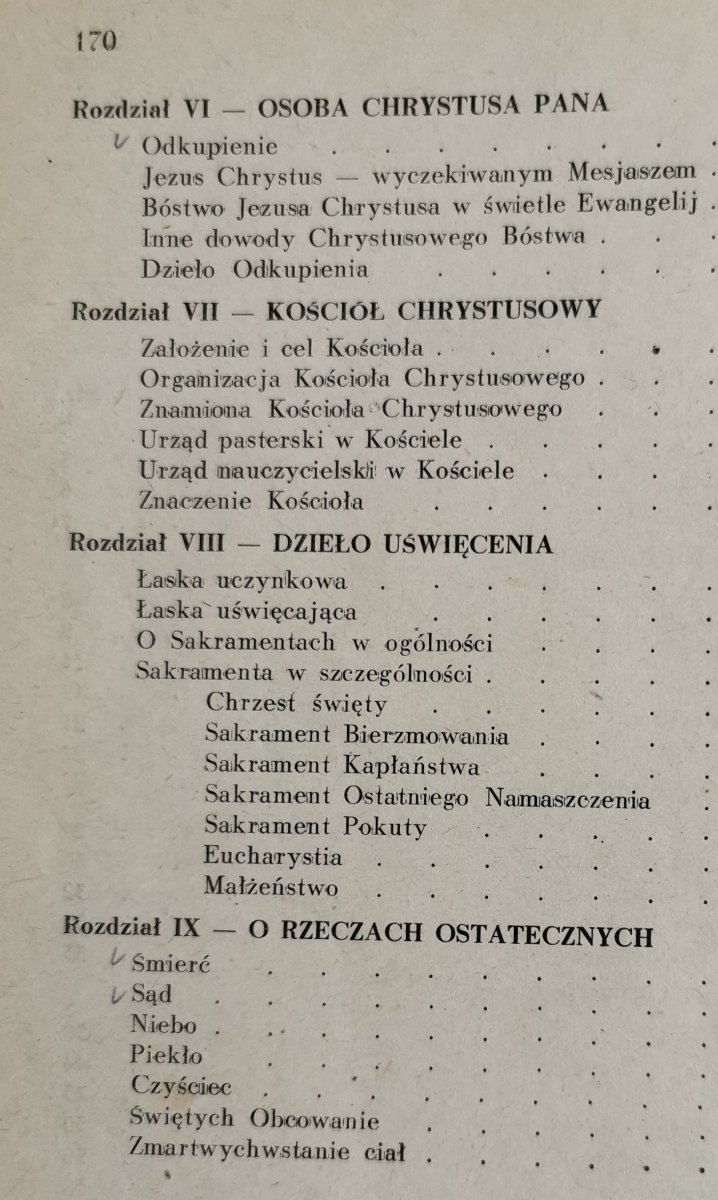 DOGMATYKA KATOLICKA - Ks. dr. W. Kalinowski 1947