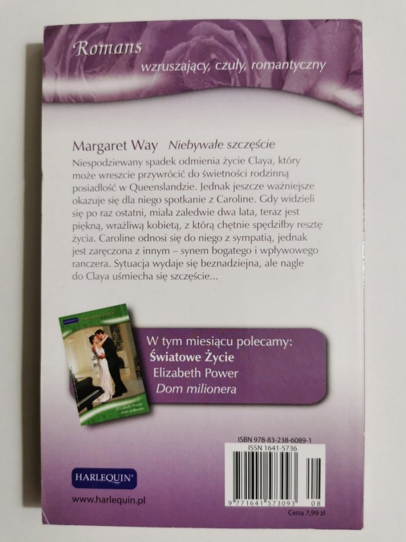 NIEBYWAŁE SZCZĘŚCIE - Margaret Way 2009
