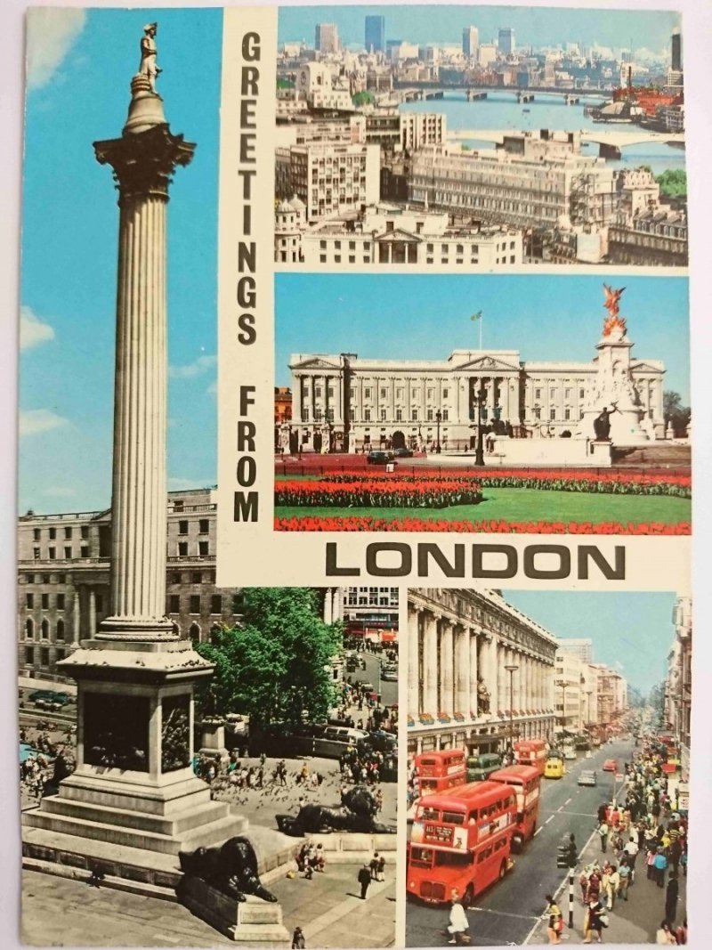 GREETINGS FROM LONDON