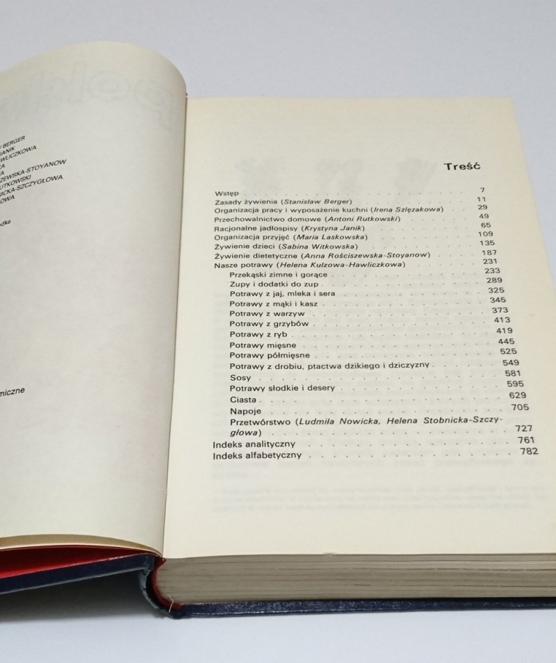 KUCHNIA POLSKA - Prof. Dr Stanisław Berger 1987