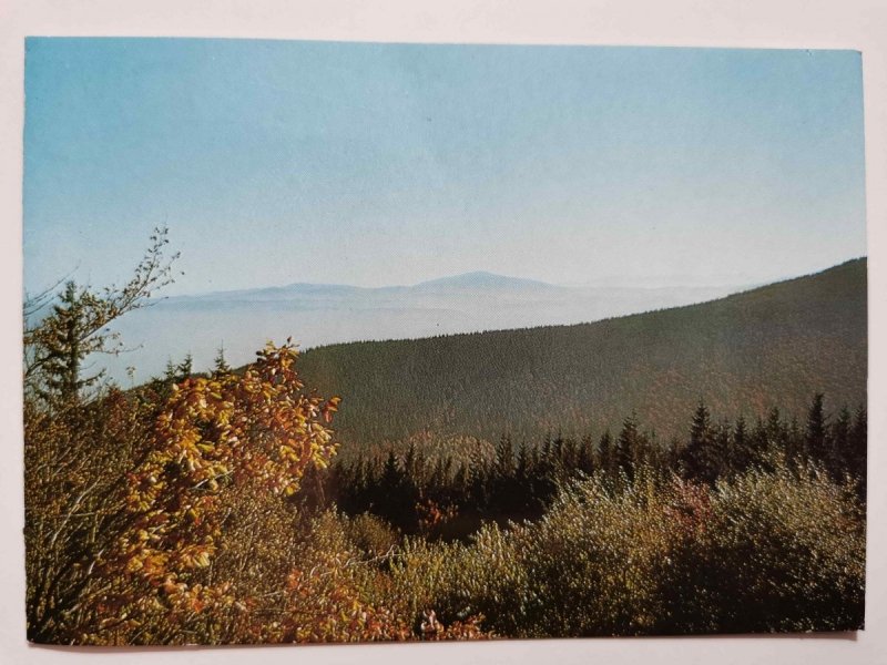 BESKID ŚLĄSKI. OTWIERANA KARTKA FOT. RACZKOWSKI