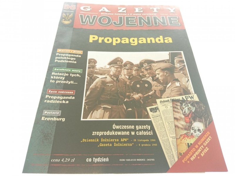 GAZETY WOJENNE 96 PROPAGANDA (MCMXCVIII)