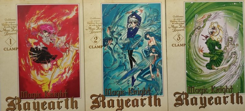 MAGIC KNIGHT RAYEARTH. TOMY 1-3