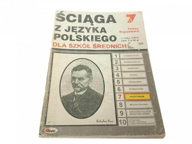 ŚCIĄGA Z JĘZYKA POLSKIEGO 7 POZYTYWIZM 1998