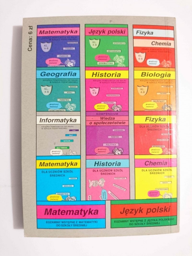 INFORMATYKA DLA UCZNIÓW SZKÓŁ PODSTAWOWYCH - Błażej Gruszczyński 1998