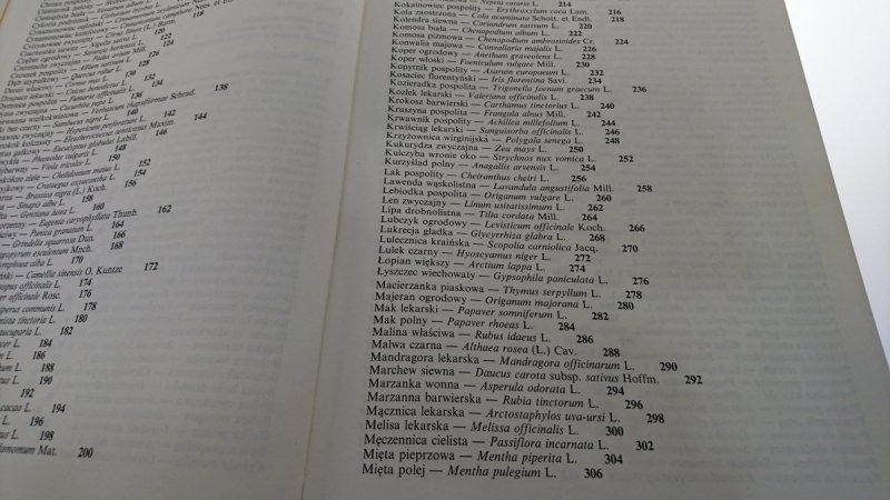 KWITNĄCY OGRÓD. LEKSYKON ROŚLIN LECZNICZYCH 1990