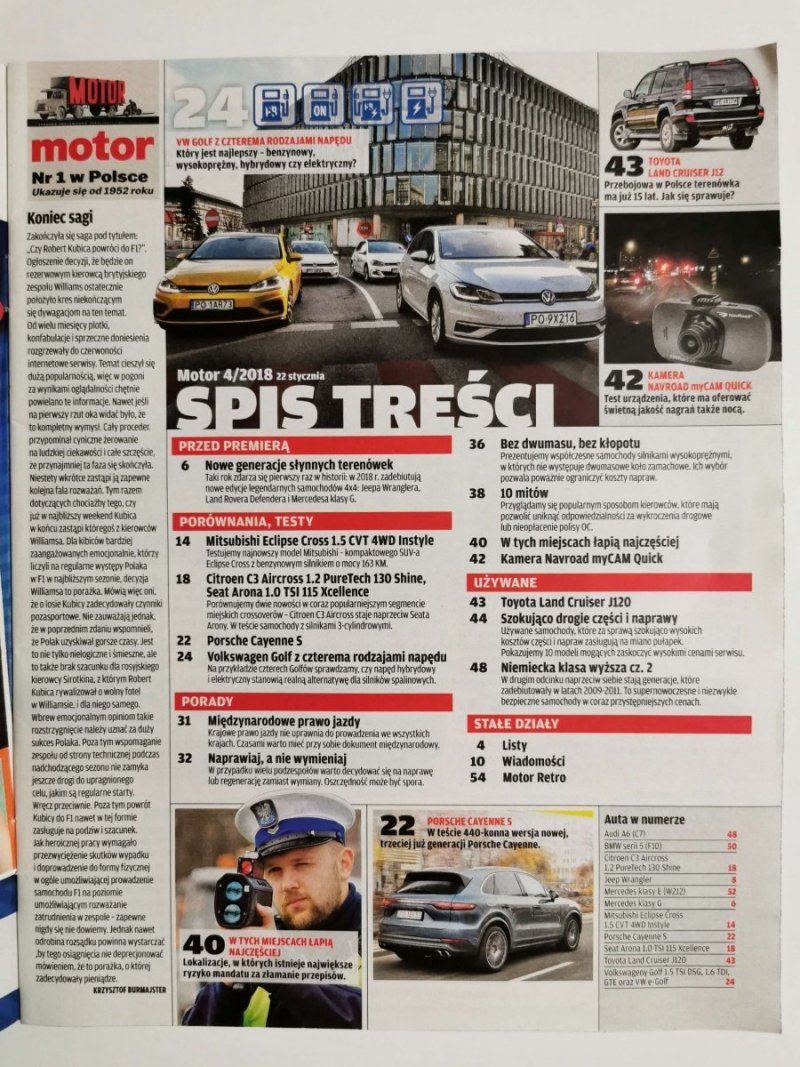 MOTOR NR 4/2018