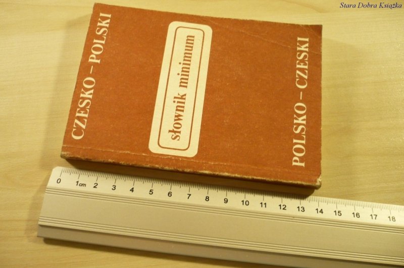 SŁOWNIK MINIMUM. CZESKO-POLSKI; POLSKO-CZESKI 1987