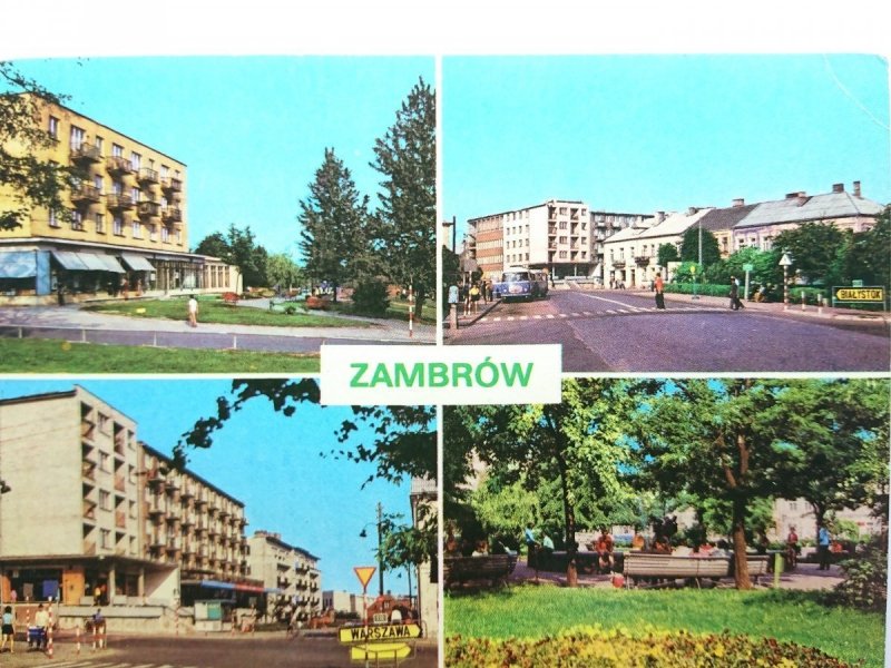 ZAMBRÓW. ULICA SADOWA... FOT. J. TYMIŃSKI