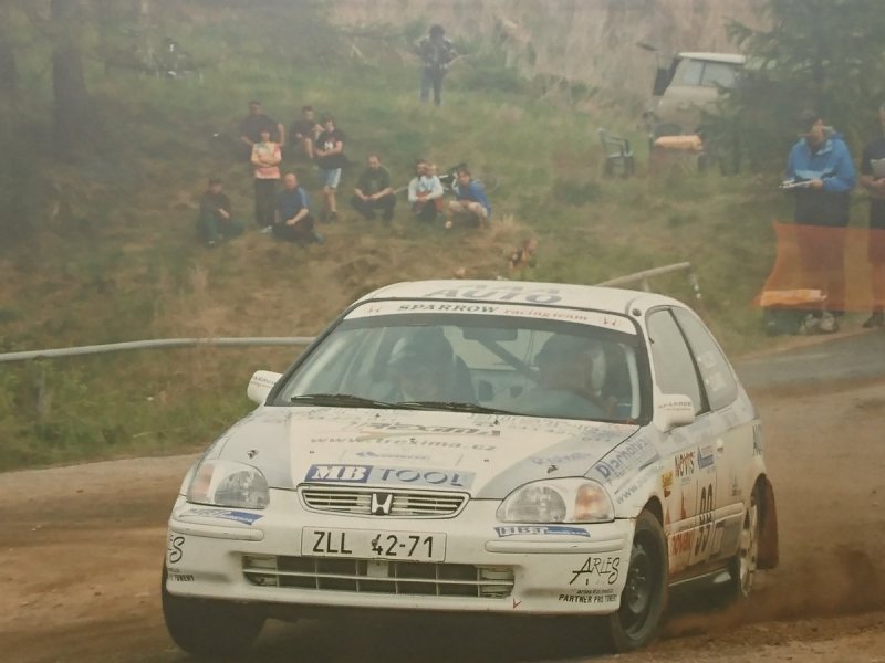 RAJD WRC 2005 ZDJĘCIE NUMER #180 HONDA CIVIC