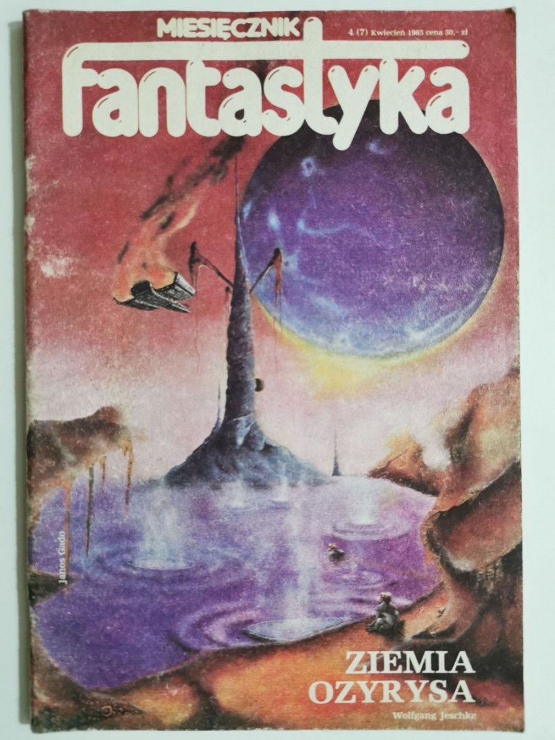 FANTASTYKA NR 4 (7)  KWIECIEŃ 1983 ZIEMIA OZYRYSA