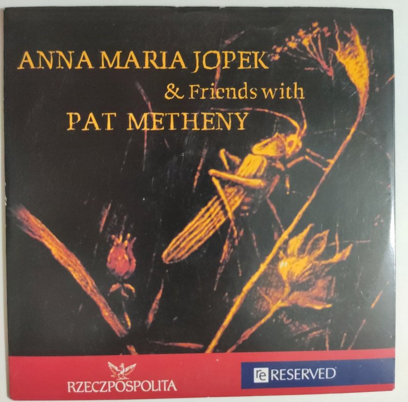CD. ANNA MARIA JOPEK & FRIENDS WITH PAT METHENY