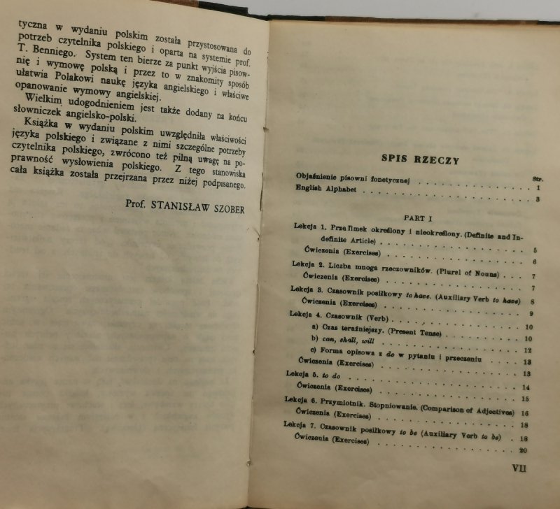 NAUKA ANGIELSKIEGO SZYBKO, ŁATWO I PRZYJEMNIE – 1946R - T. W. Mac Callum