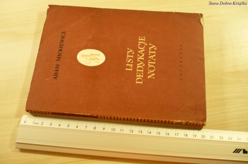 LISTY DEDYKACJE NOTATY - Adam Mickiewicz (1964)