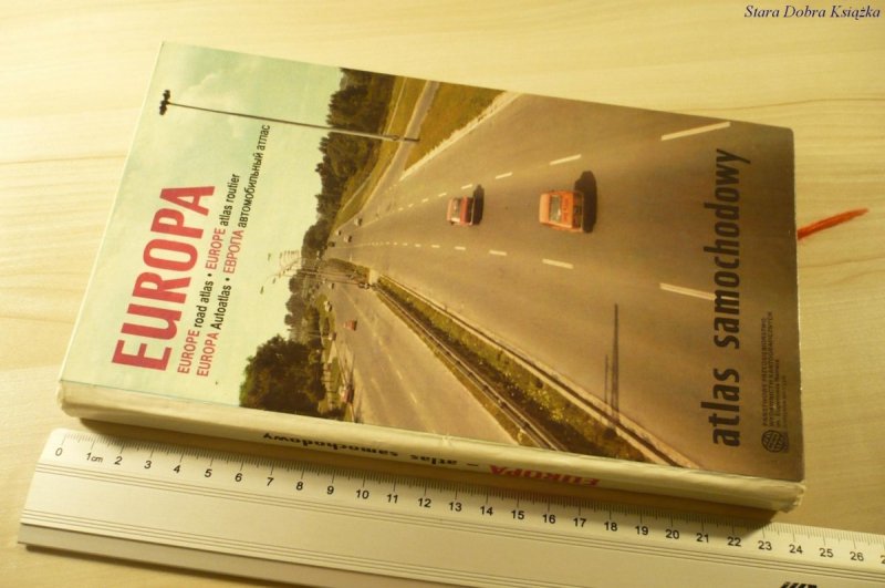 EUROPA. ATLAS SAMOCHODOWY (1991)