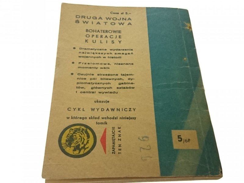 ŻÓŁTY TYGRYS: DARNICA GODZ. 0.40 - Biskupski 1968