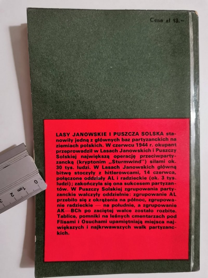 LASY JANOWSKIE I PUSZCZA SOLSKA - Waldemar Tuszyński 1969