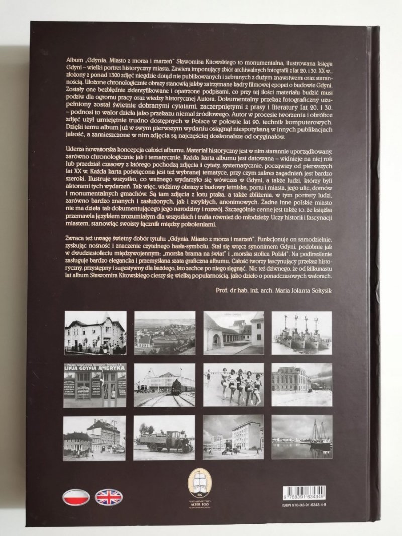 GDYNIA. MIASTO Z MORZA I MARZEŃ - Sławomir Kitowski 