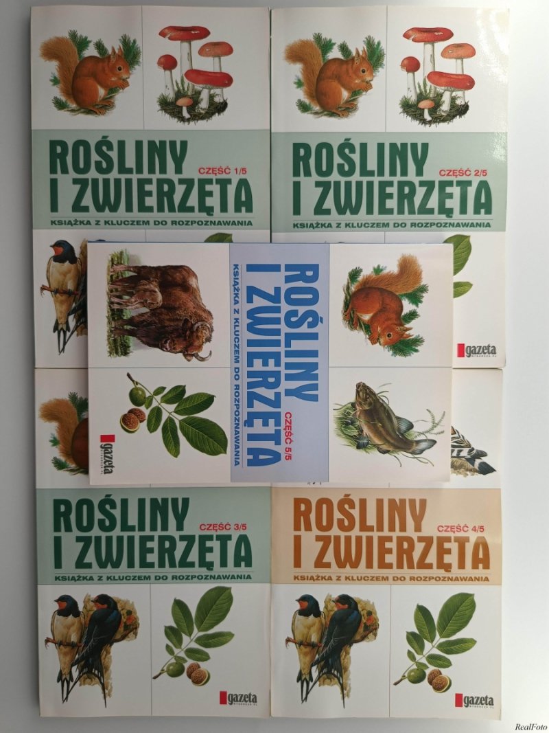ROŚLINY I ZWIERZĘTA CZĘŚCI 1-5