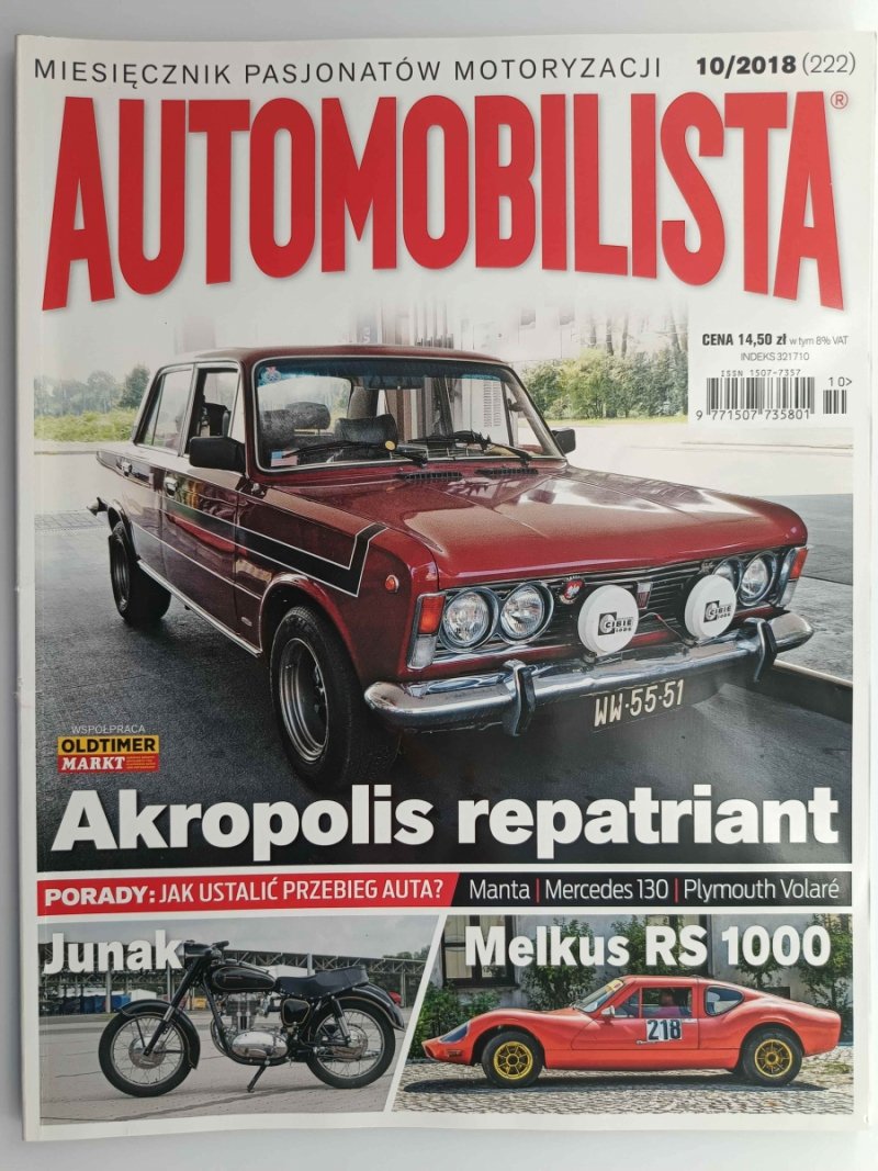 AUTOMOBILISTA NR 10/2018 (222)