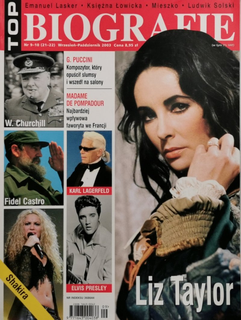 TOM BIOGRAFIE NR. 9-10/2003. LIZ TAYLOR