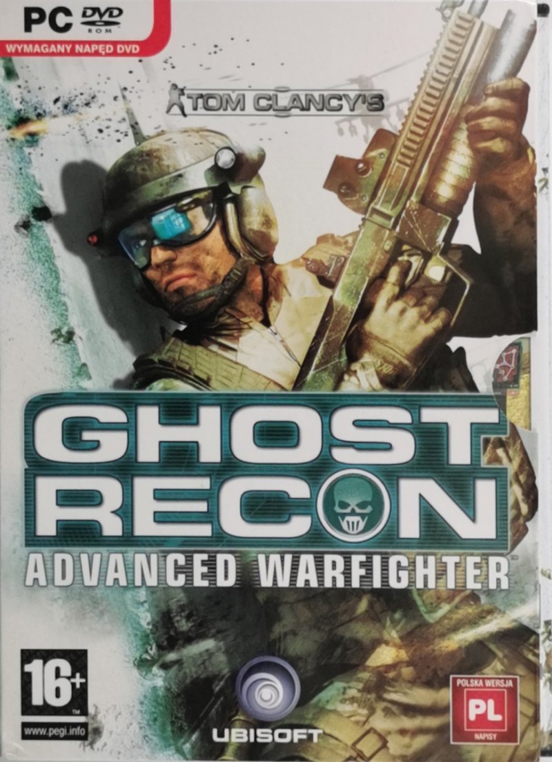 DVD. GHOST RECON ADVANCED WARFIGHTER