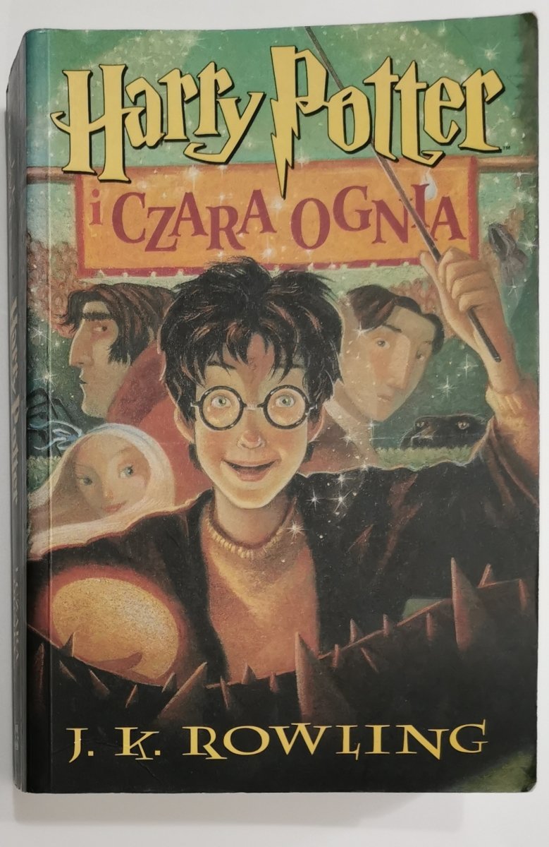 HARRY POTTER I CZARA OGNIA - J. K. Rowling 
