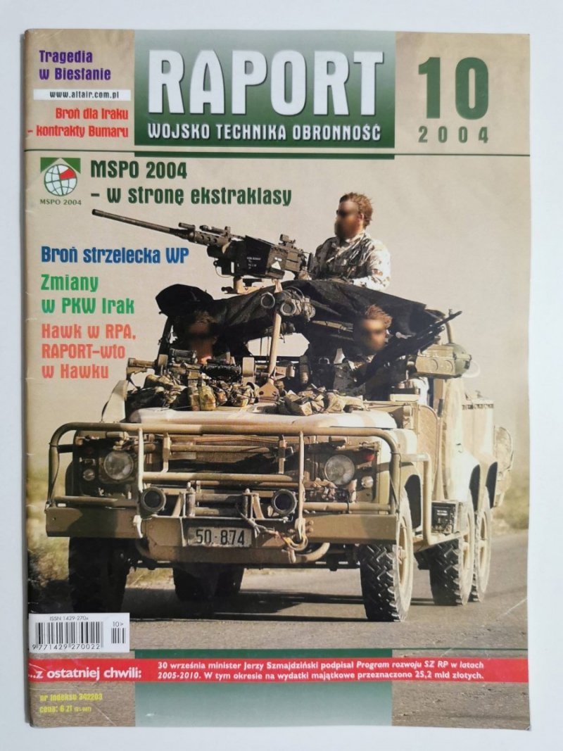 RAPORT 10 2004