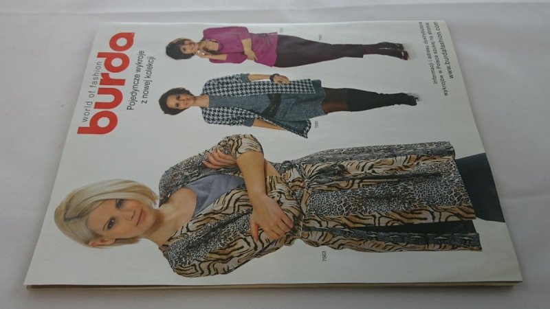 BURDA. DUŻE JEST PIĘKNE NR 2/2009 NA CHŁODNE