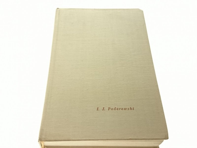 PAMIĘTNIKI - Ignacy J. Paderewski 1961