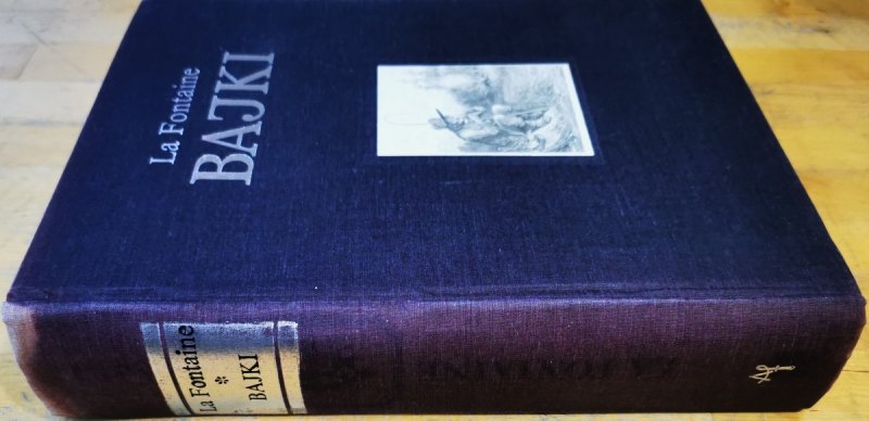 BAJKI Z RYCINAMI GUSTAVE'A DORE - La Fontaine