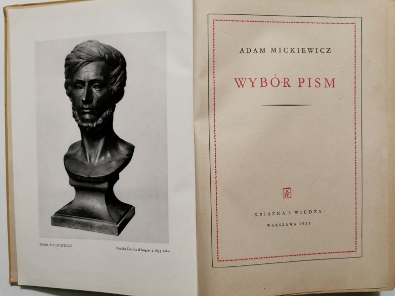 WYBÓR PISM - Adam Mickiewicz