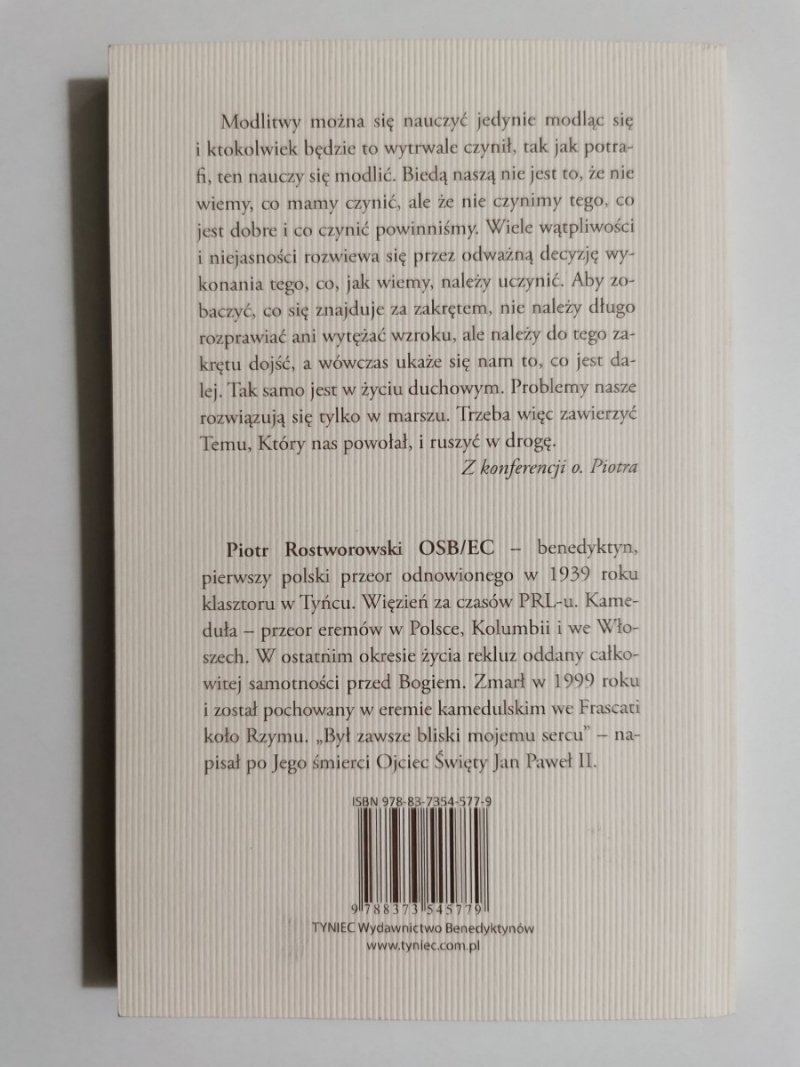 WYTRWALE KOCHAJ BOGA - Ojciec Piotr Rostworowski 2016