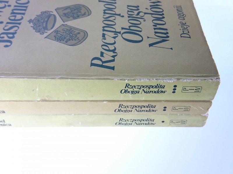 RZECZPOSPOLITA OBOJGA NARODÓW TOMY 1-3 - Jasienica