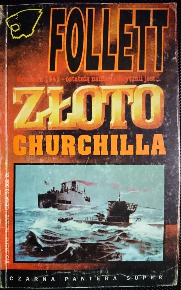 ZŁOTO CHURCHILLA - James Follett 1992