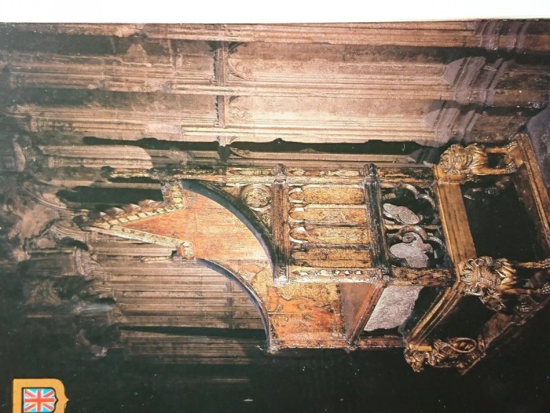 WESTMINSTER ABBEY. THE CORONATION CHAIR