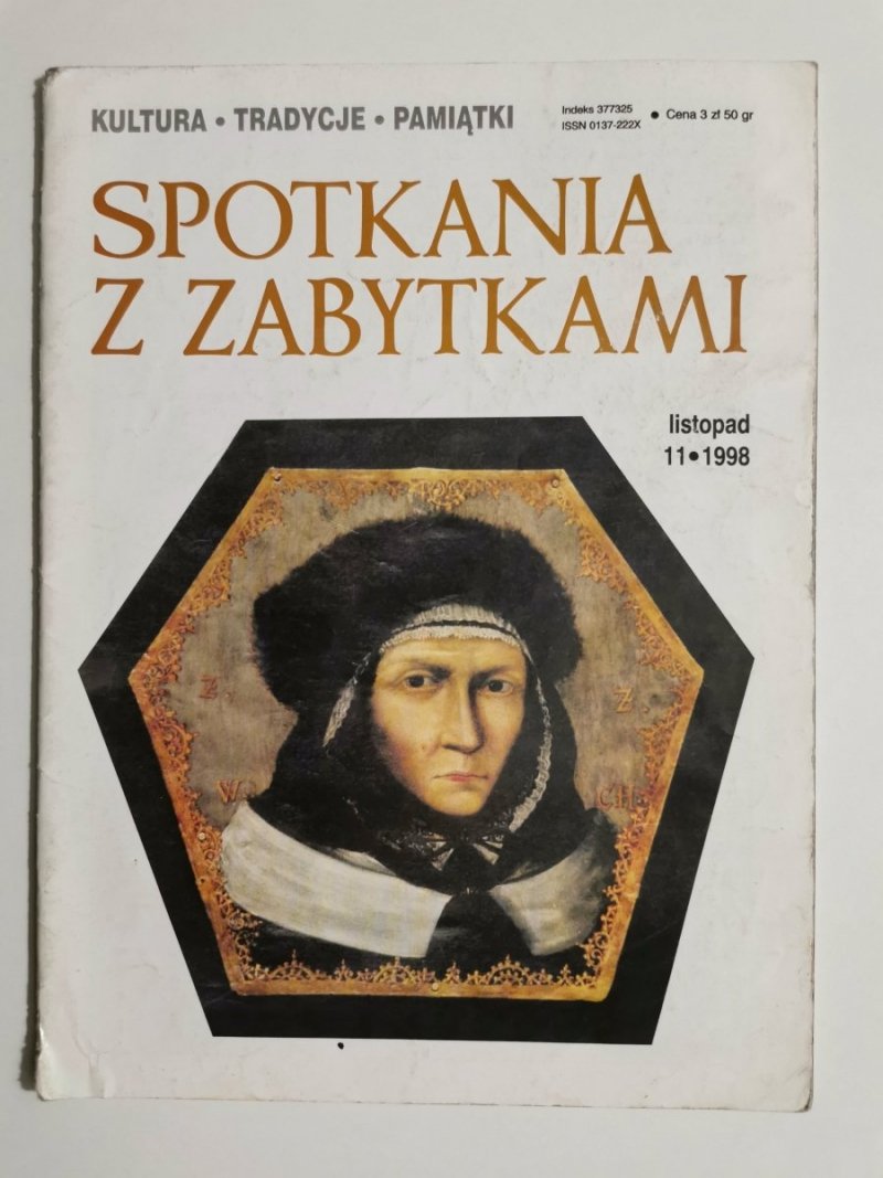SPOTKANIA Z ZABYTKAMI LISTOPAD 11 1998