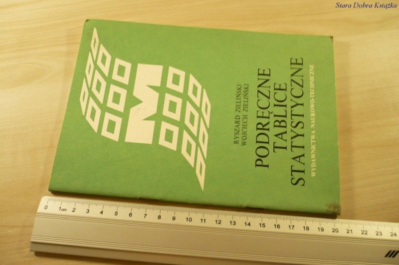 PODRĘCZNE TABLICE STATYSTYCZNE - Zieliński (1987)