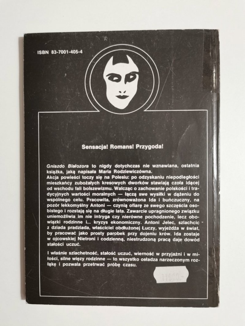 GNIAZDO BIAŁOZORA - Maria Rodziewiczówna 1991