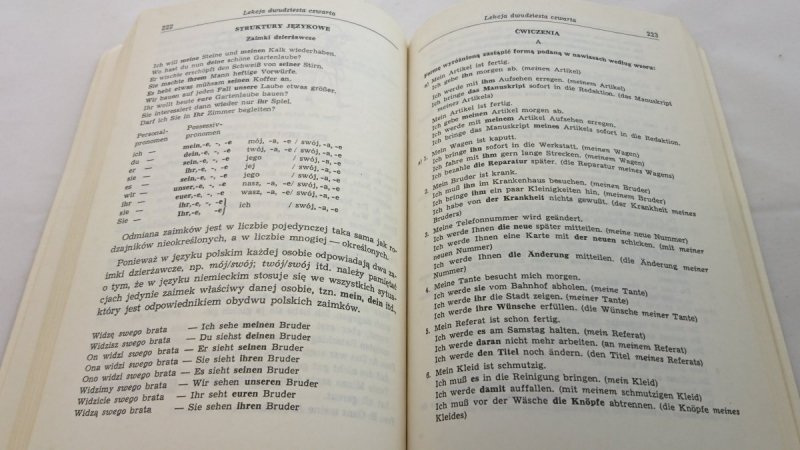 JĘZYK NIEMIECKI DLA ZAAWANSOWANYCH - Tertel 1985