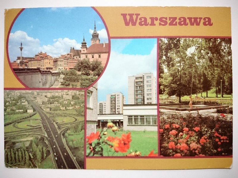 WARSZAWA. CZTERY UJĘCIA FOT. JABŁOŃSKA I INNI