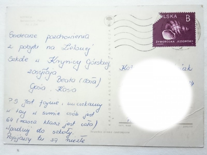 KRYNICA. SANATORIUM PATRIA FOT. J. ŻAK