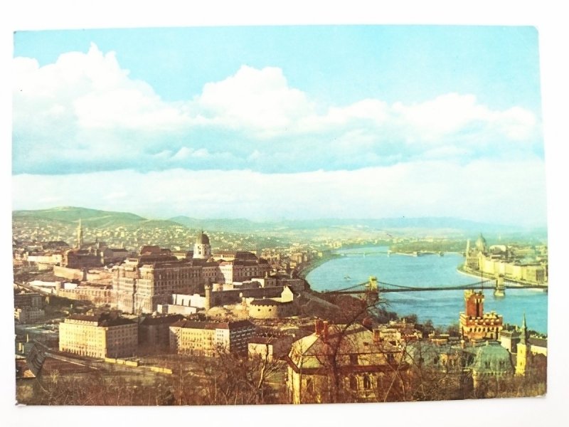 BUDAPEST. VIEW FROM THE MOUNT GELLERT